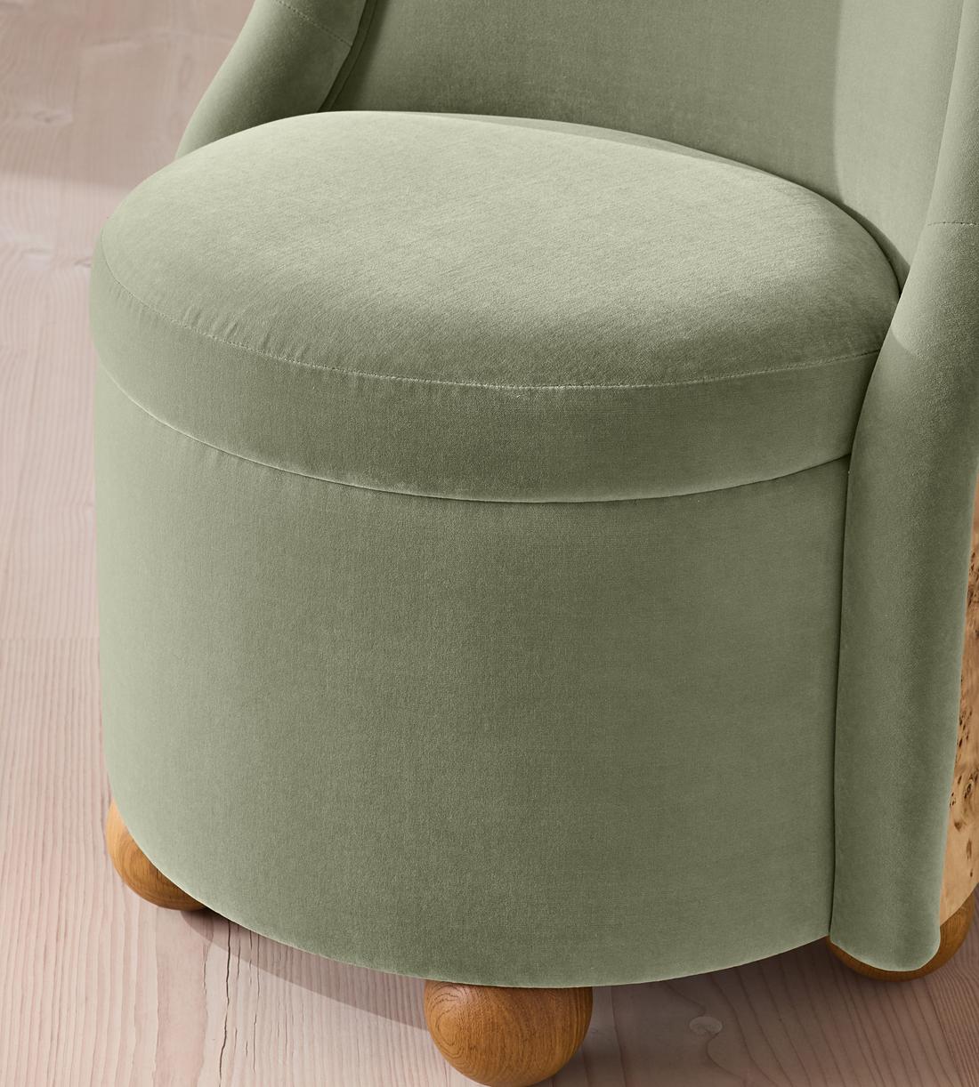 Poline Dining Chair - Velvet - Seafoam - UK - Images - Image 7