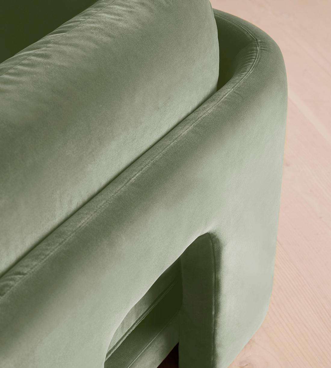 Odell Modular Sofa - Four Seater - Velvet - Seafoam - UK - Images - Image 5