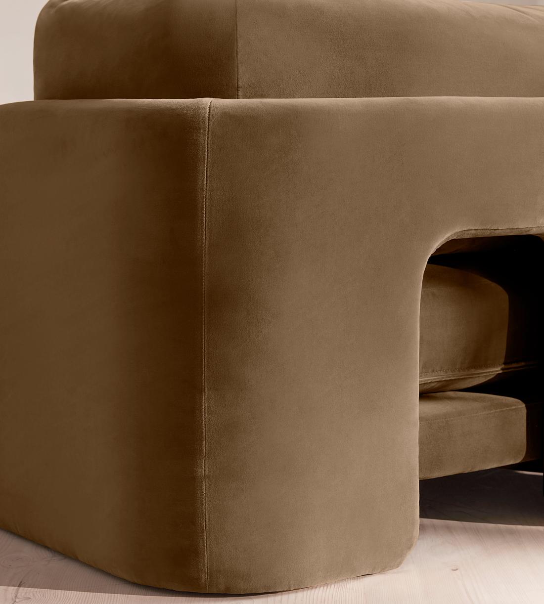 Odell Modular Sofa - Corner Sofa - Velvet - Truffle - UK - Images - Image 7