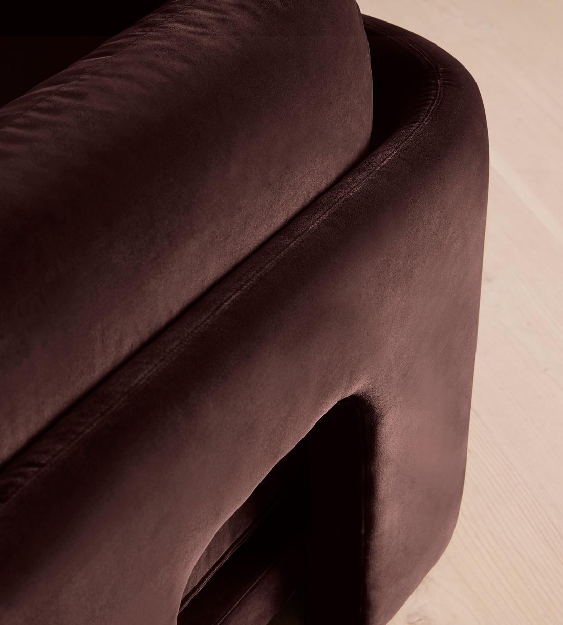 Odell Modular Sofa - Corner Sofa - Velvet - Aubergine - UK - Images - Image 5