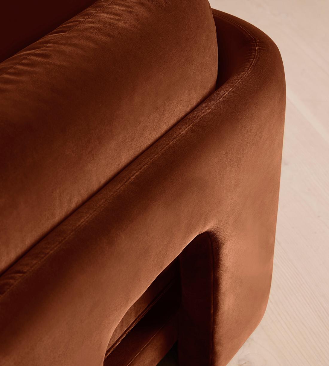 Odell Deeper Sit Modular Sofa - Corner Sofa - Velvet - Cinnamon - UK - Images - Image 5