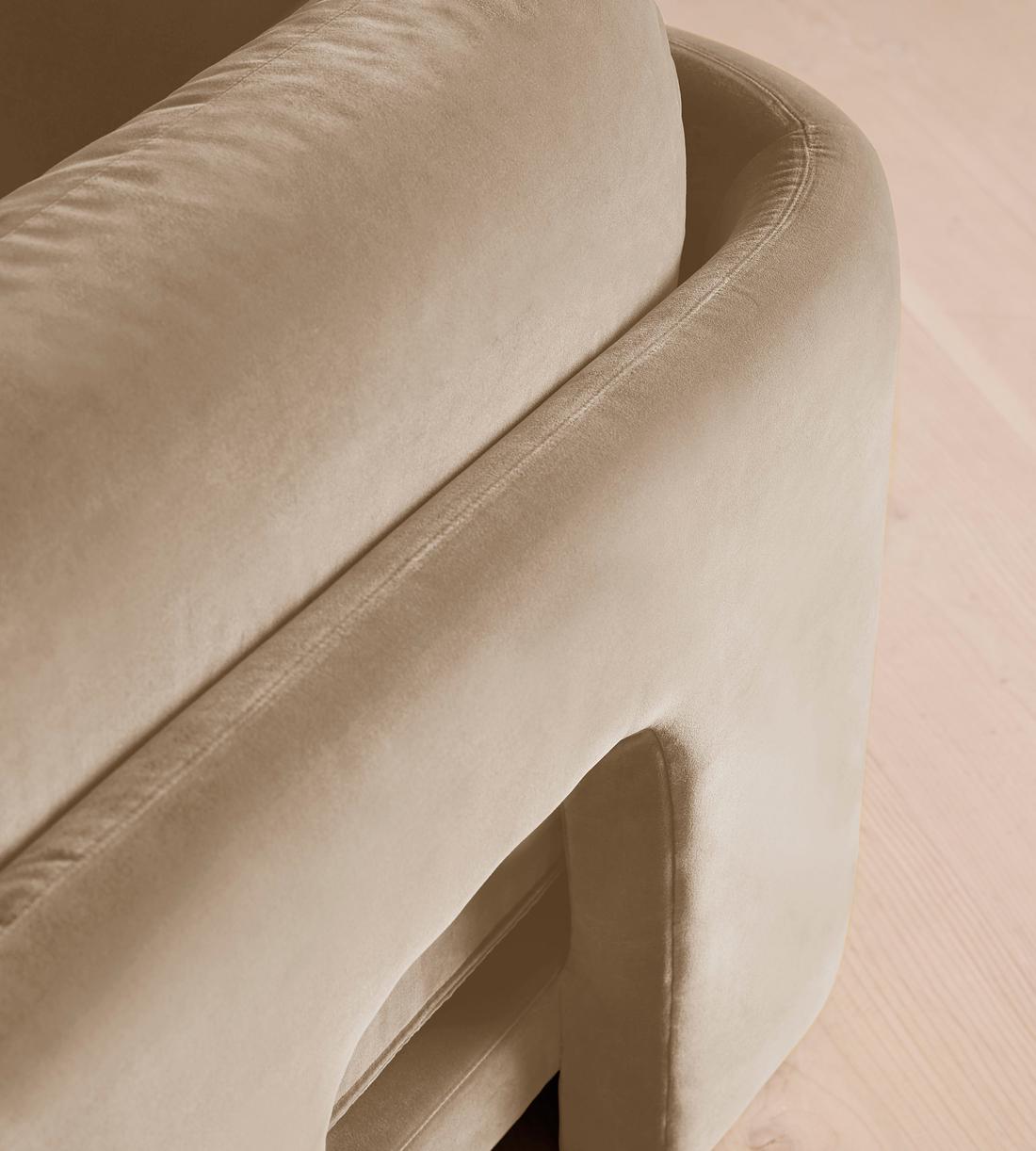 Odell Deeper Sit Modular Sofa - Corner Sofa - Velvet - Oyster - UK - Images - Image 5