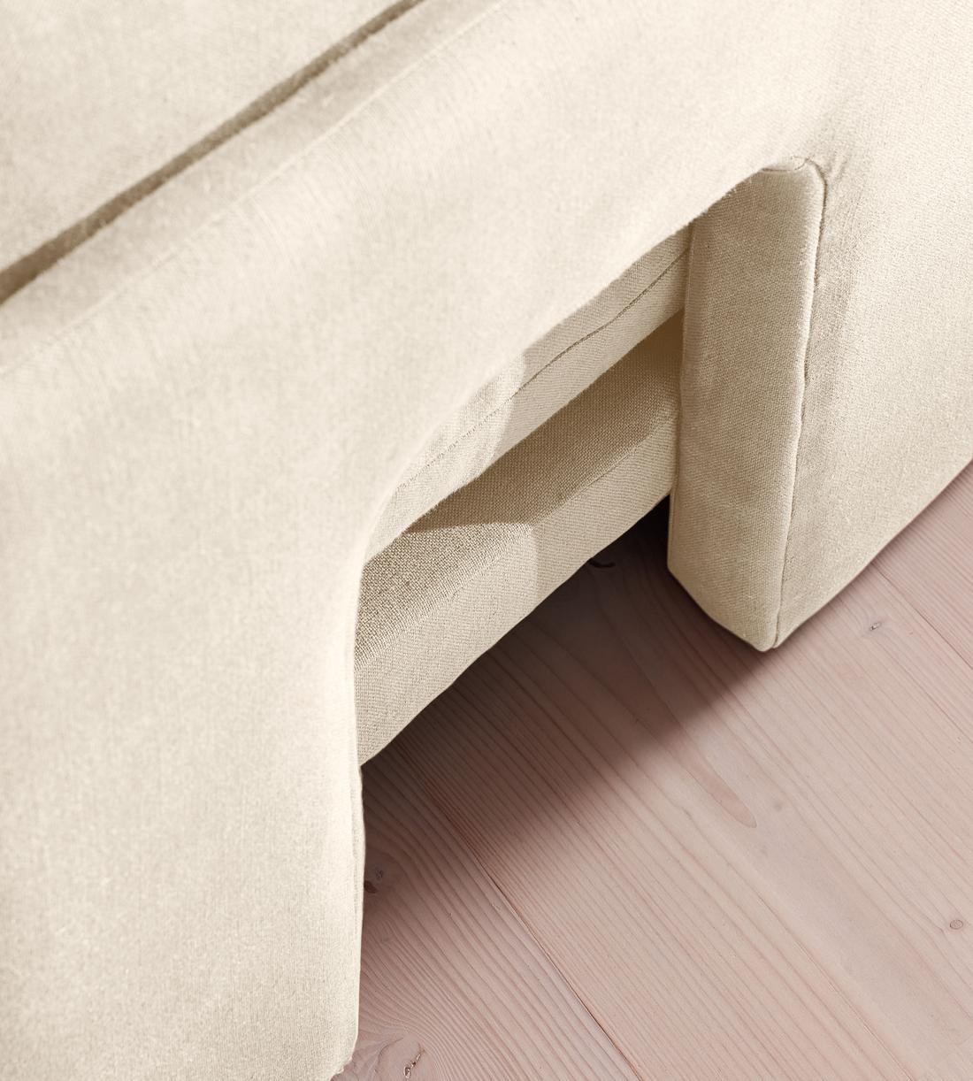 Odell Sectional Sofa - Left Arm Module - Linen - Bisque - US - Image 5
