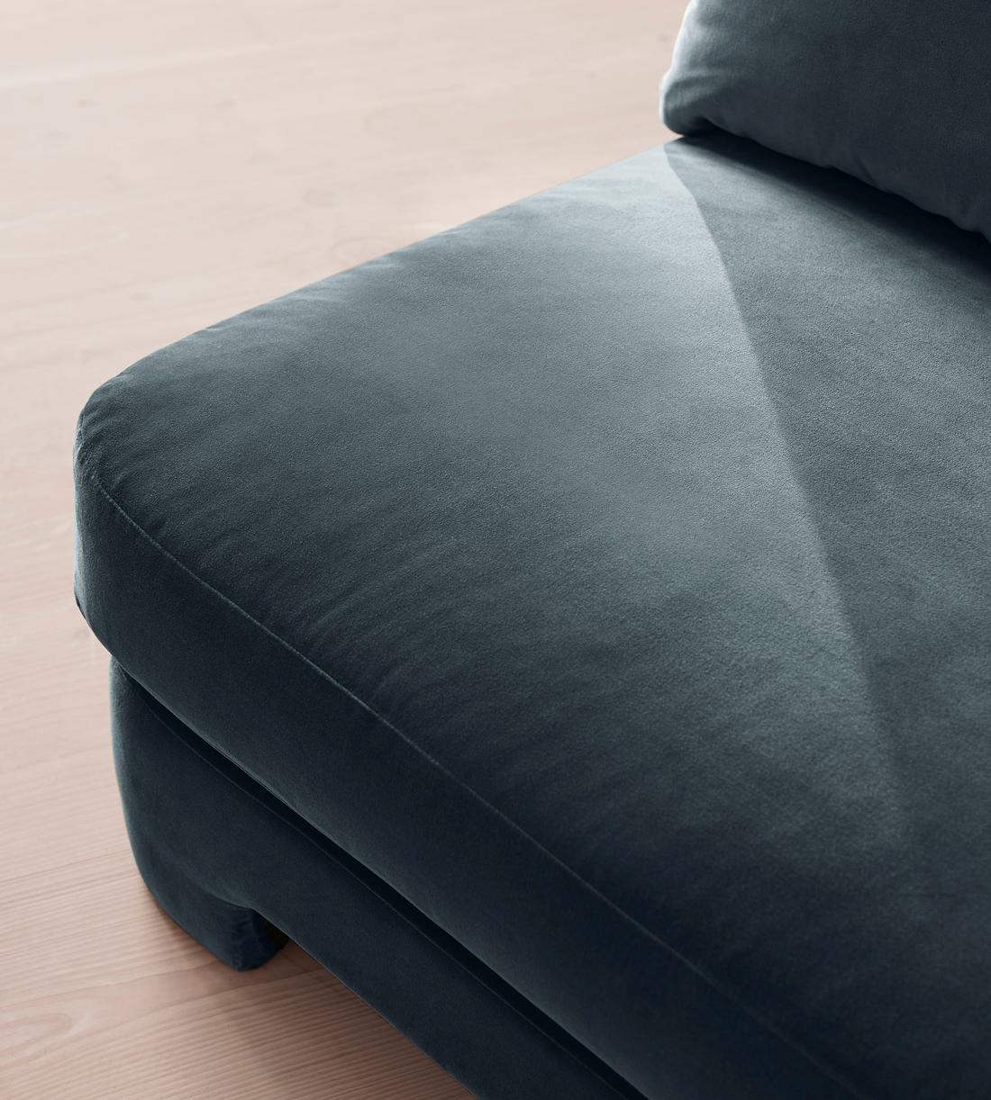 Odell Right Arm Module - Velvet - Grey Blue - Image 7