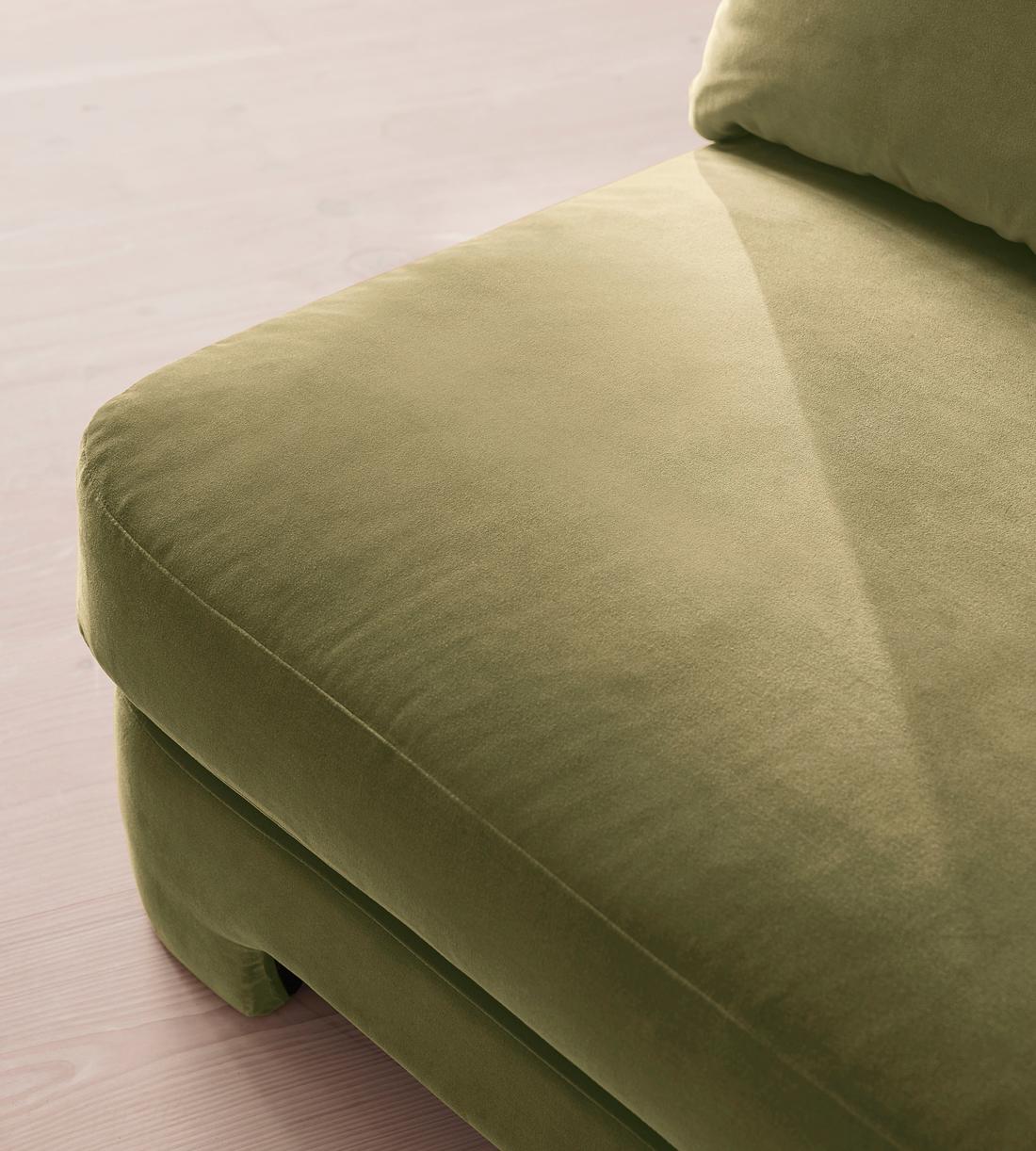 Odell Deeper Sit Modular Sofa - Right Arm Module - Velvet Lichen - Image 7