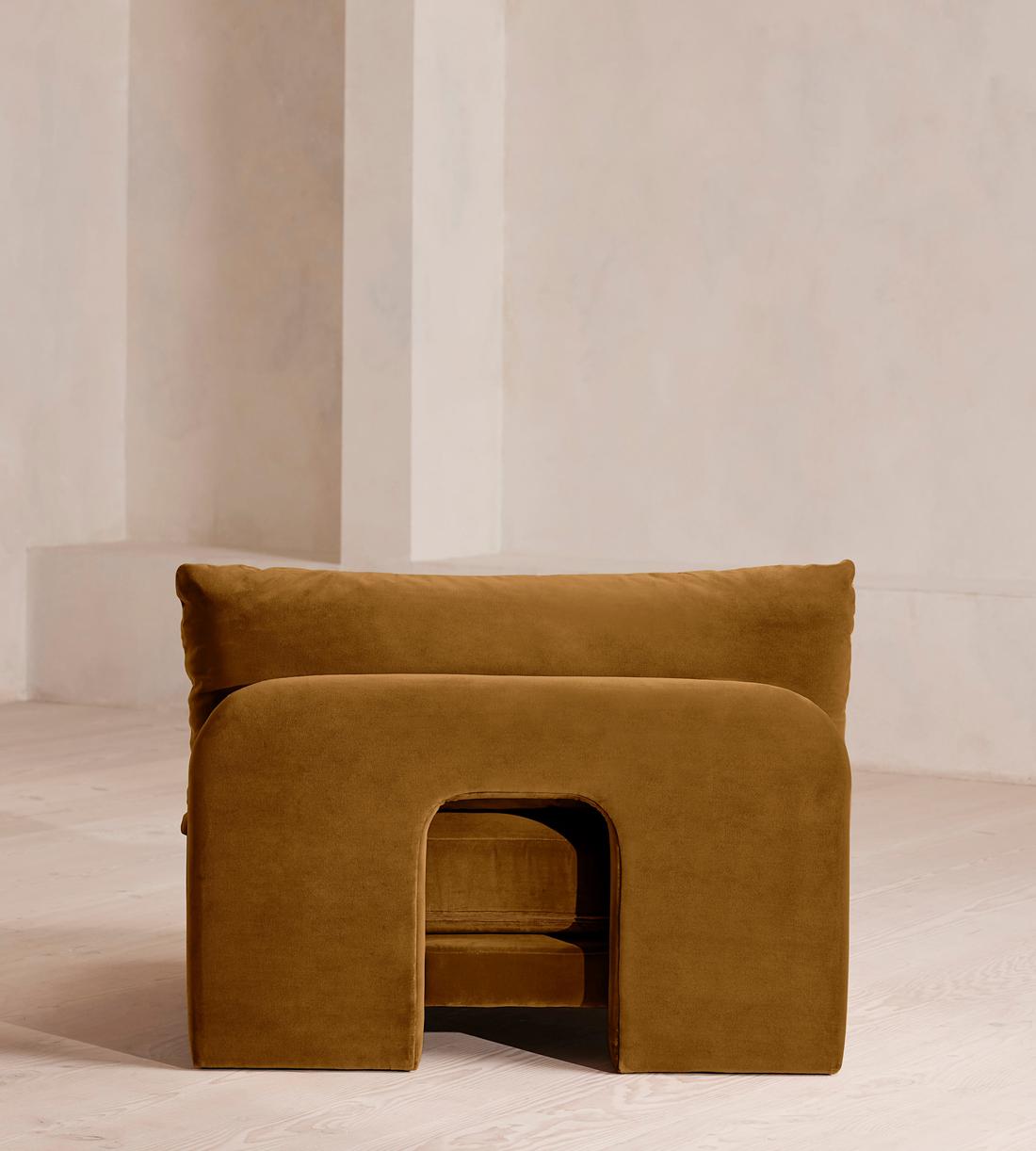 Odell Armless Module - Velvet - Mustard - US - Image 4