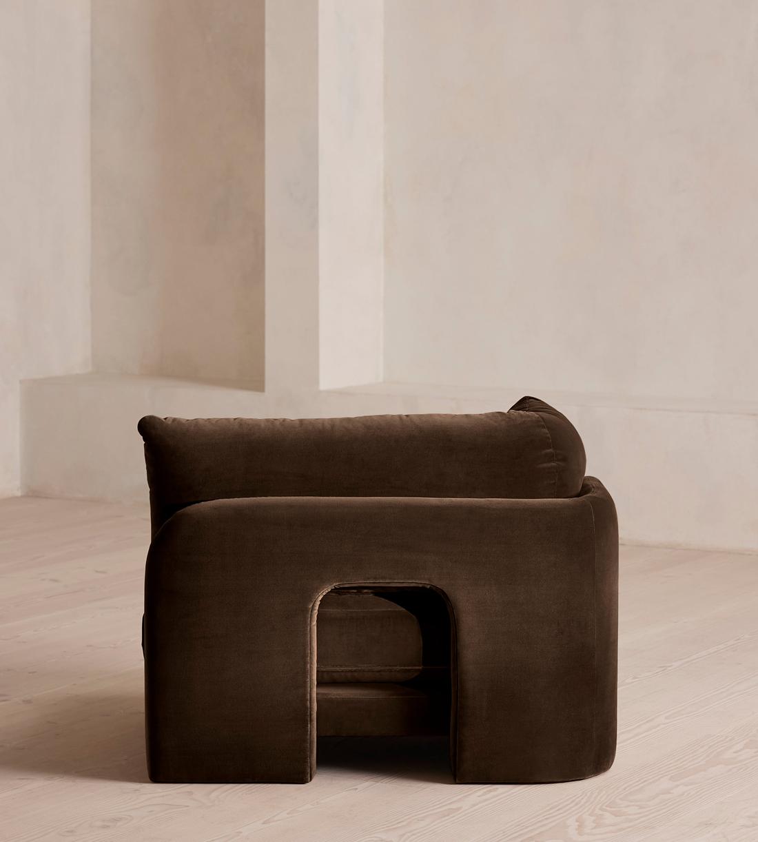 Odell Left Arm Module - Velvet - Chocolate - Image 4