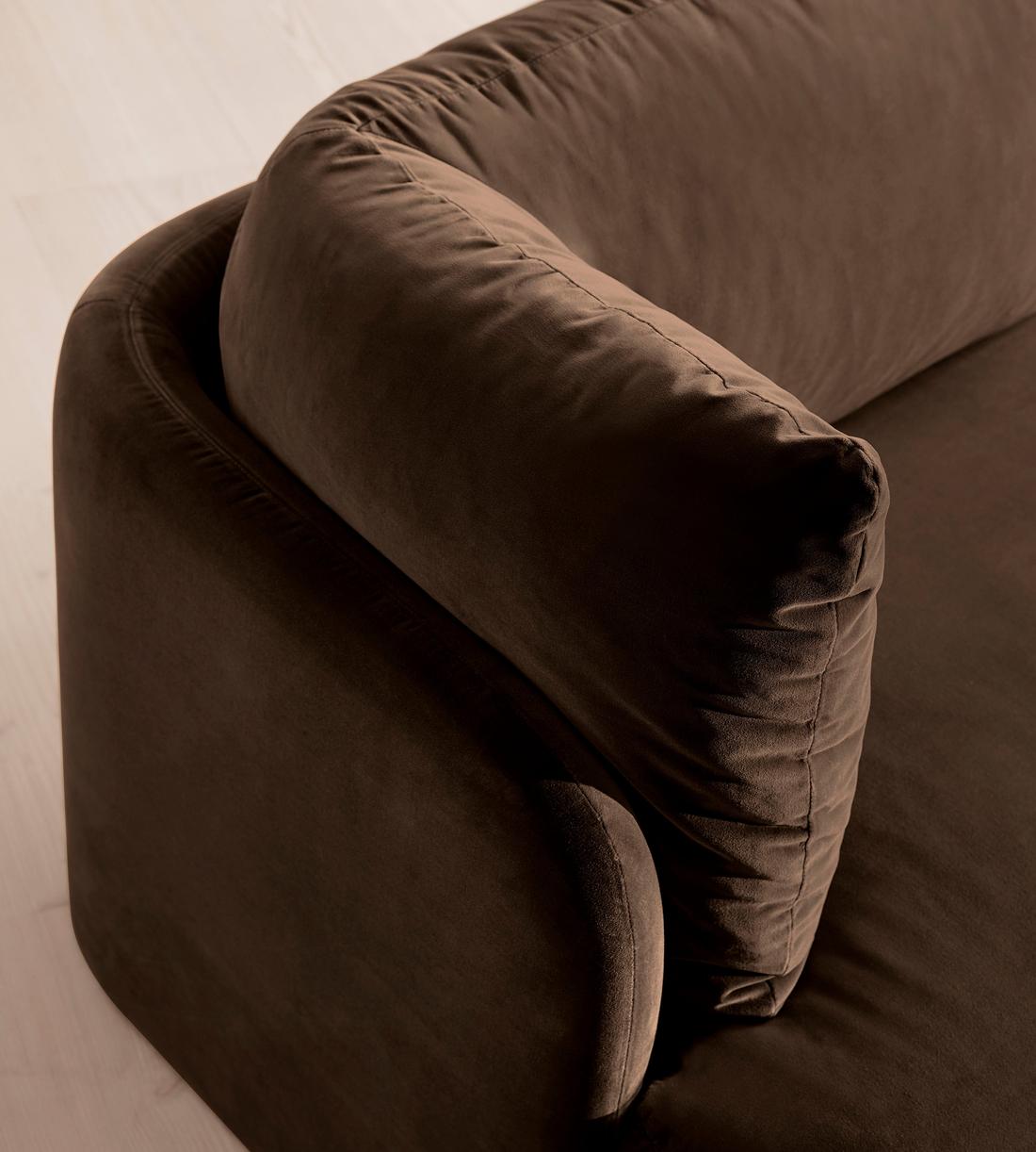 Odell Corner Module - Velvet - Chocolate - Image 5