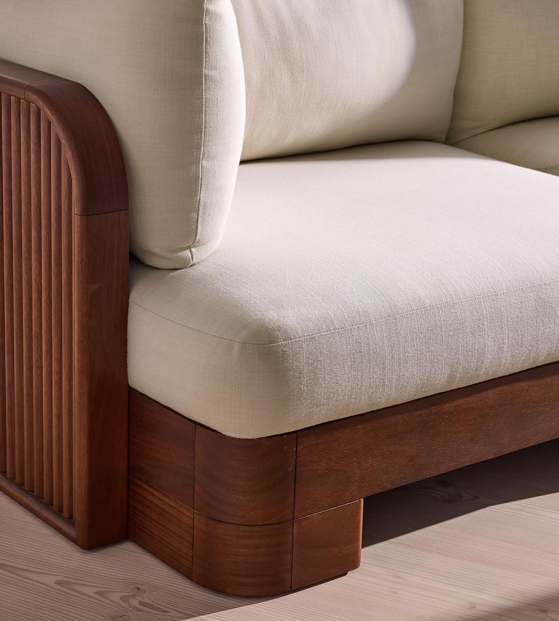 Odell Outdoor L-Shape Sofa - Off White - US - Images - Image 5