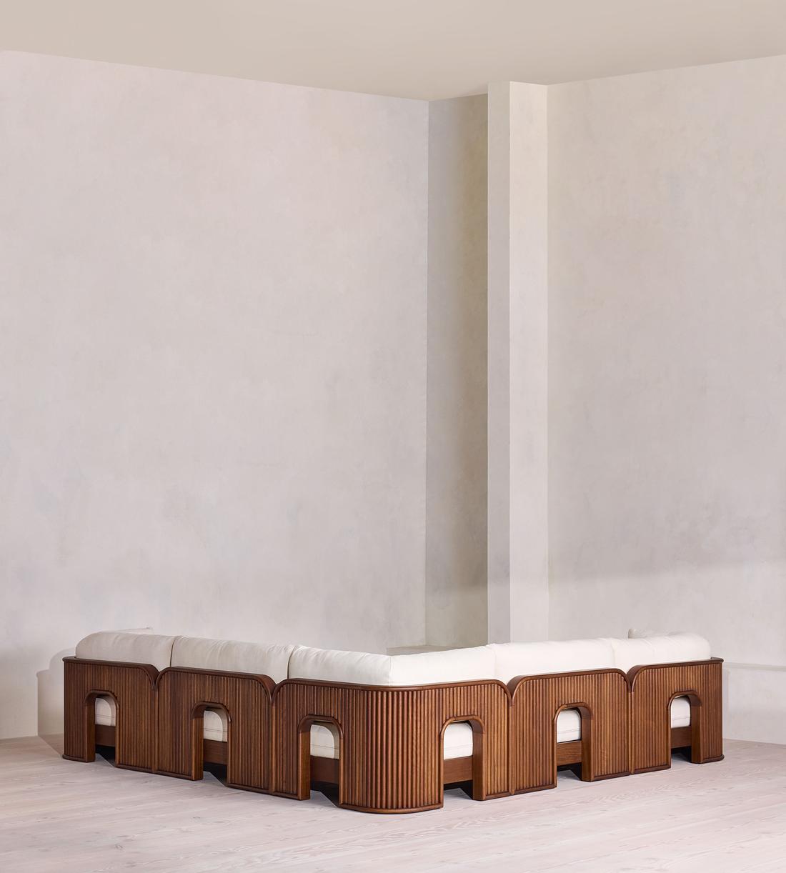 Odell Outdoor Sofa - Corner Module - Off White - UK - Images - Image 7