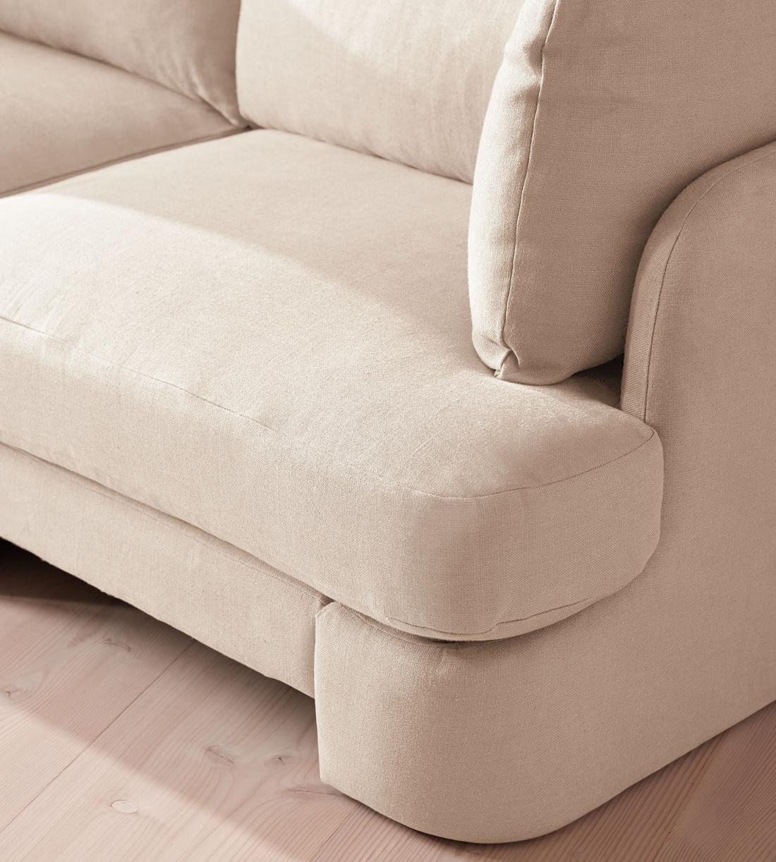 Odell Sectional Sofa - Corner Sofa - Linen - Bisque - US - Images - Image 5