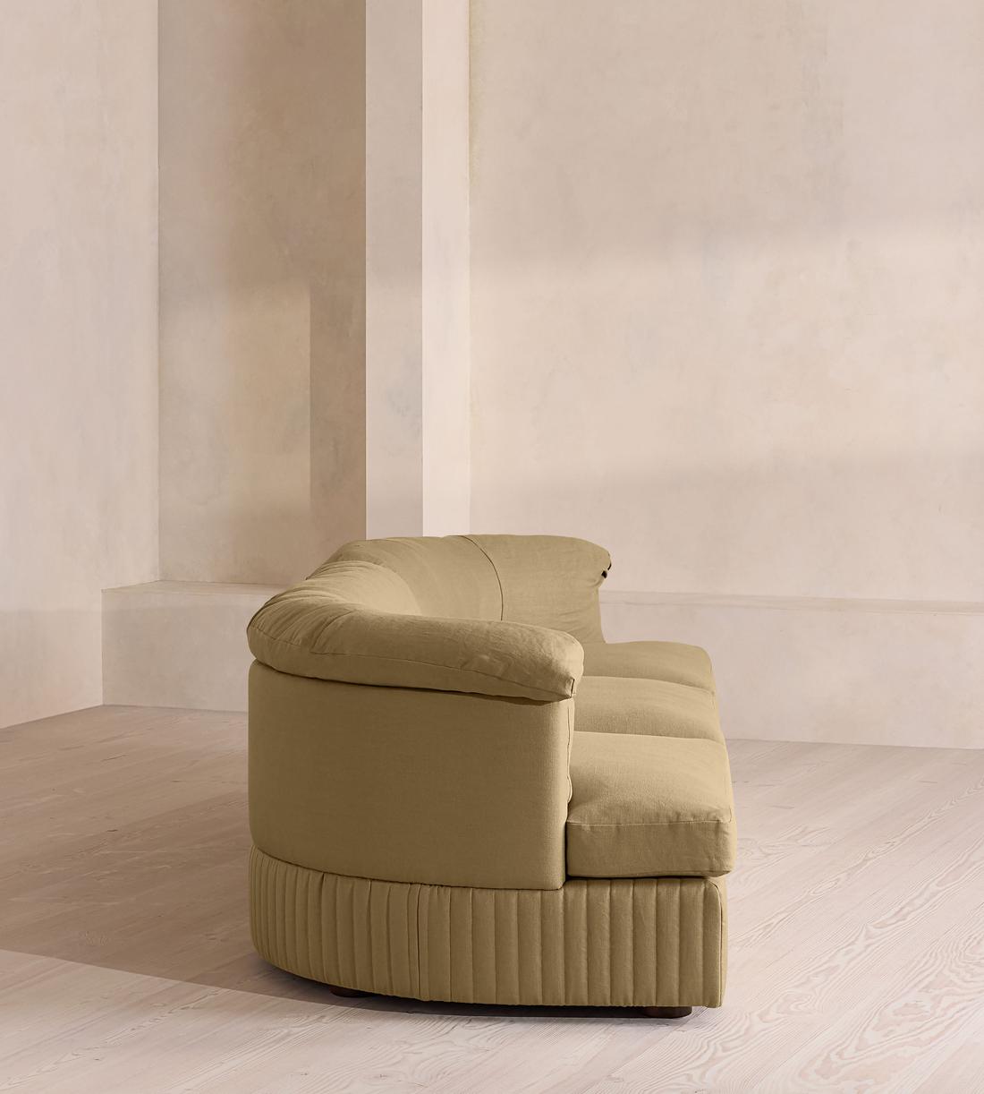 Oona Modular Sofa - Four Seater - Linen - Wheat - UK - Images - Image 3