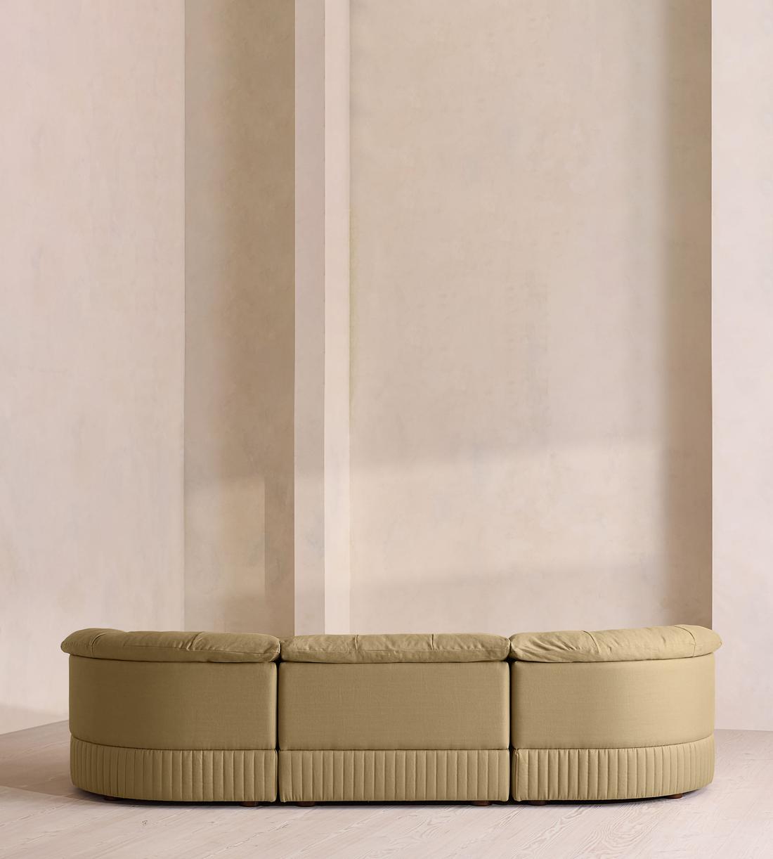 Oona Modular Sofa - Four Seater - Linen - Wheat - UK - Images - Image 4
