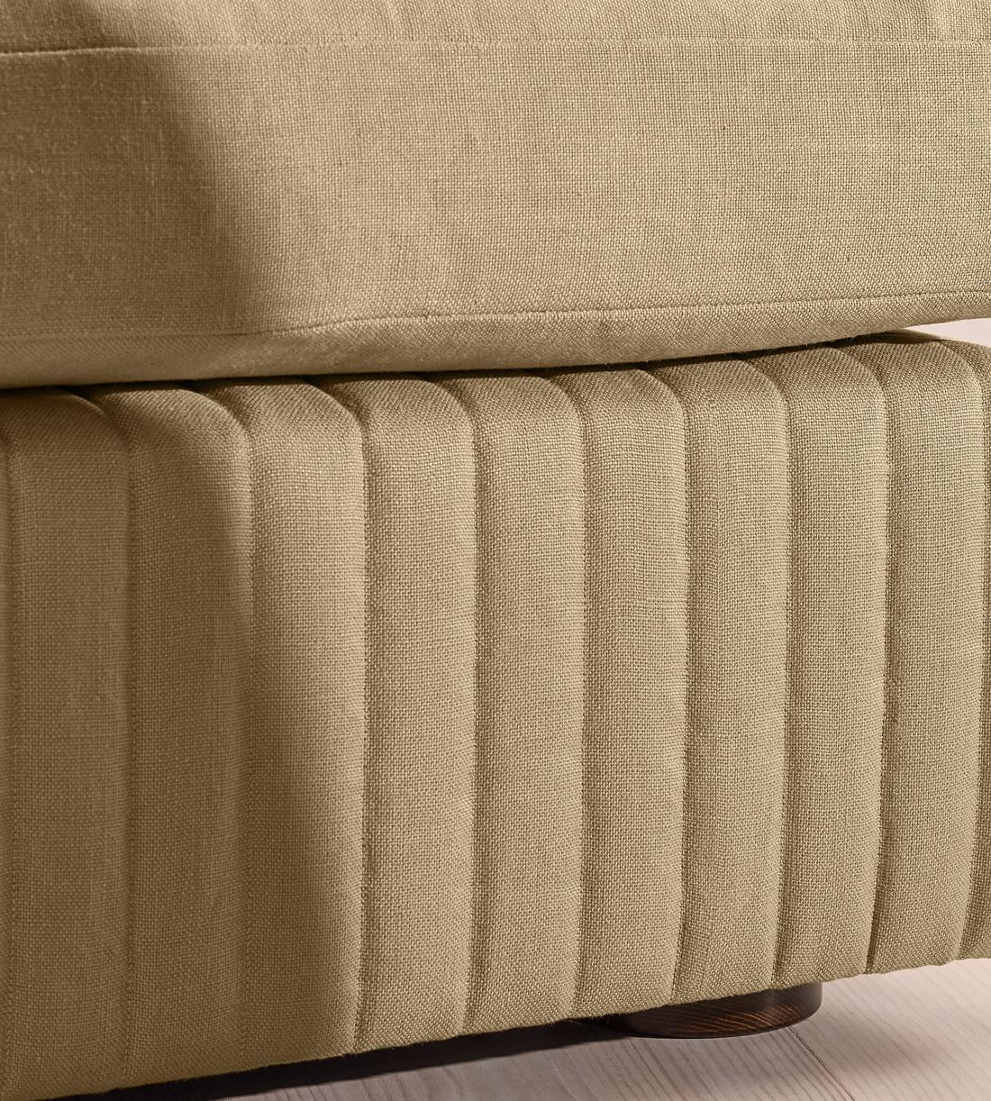 Oona Sectional Sofa - Four Seater - Linen - Wheat - US - Images - Image 5