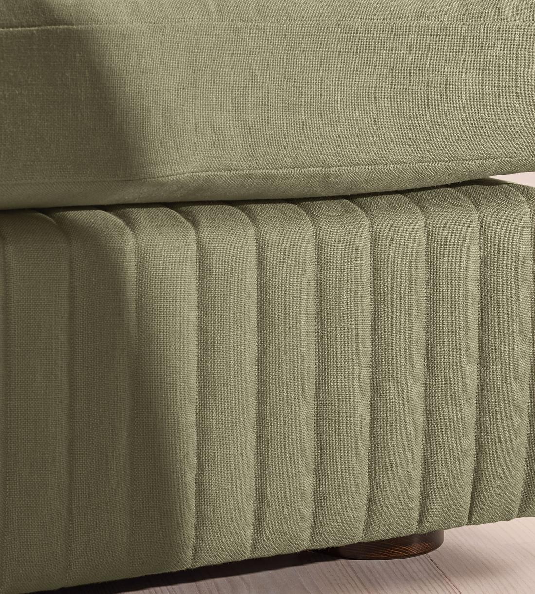 Oona Sectional Sofa - L-Shape Sofa - Linen - Sage - US - Images - Image 5