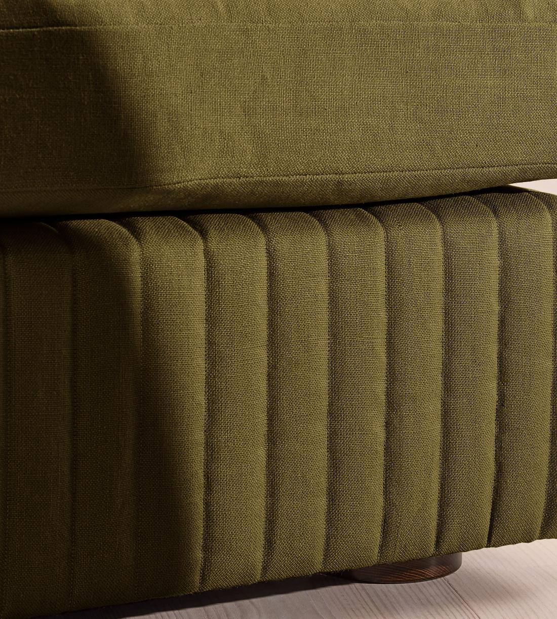 Oona Sectional Sofa - Corner Sofa - Linen - Olive - US - Images - Image 5