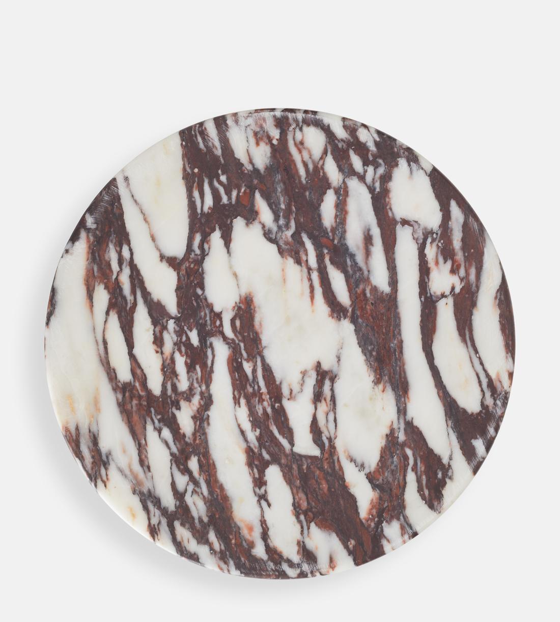 Nelson Side Table - Calacatta Viola Marble - Tall - Images - Image 5