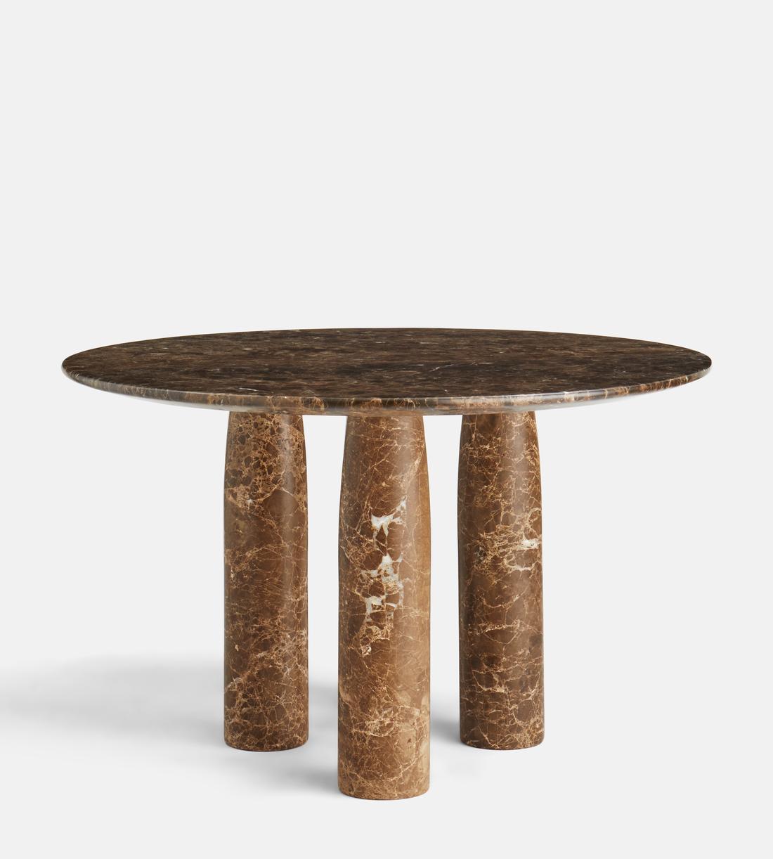 Ilario Dining Table - Dark Emperador Marble - Images - Image 5