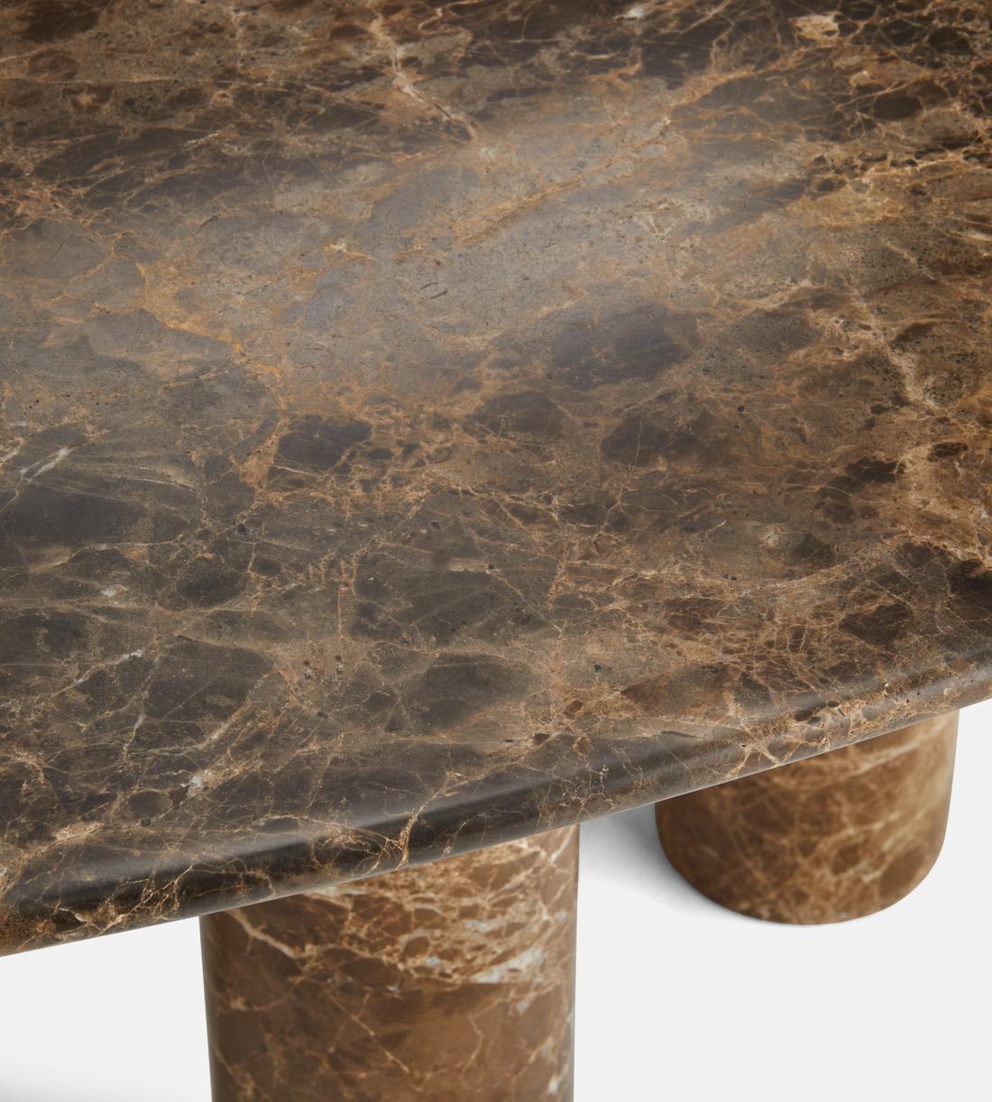 Ilario Dining Table - Dark Emperador Marble - Images - Image 9