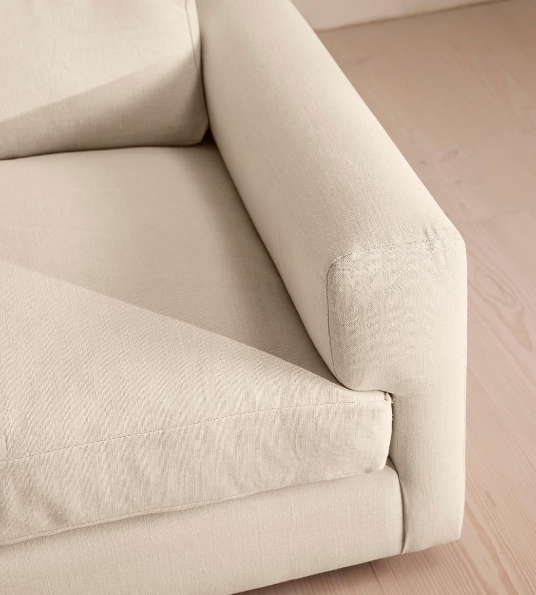 Mossley Corner Sofa - Linen - Bisque - Images - Image 5