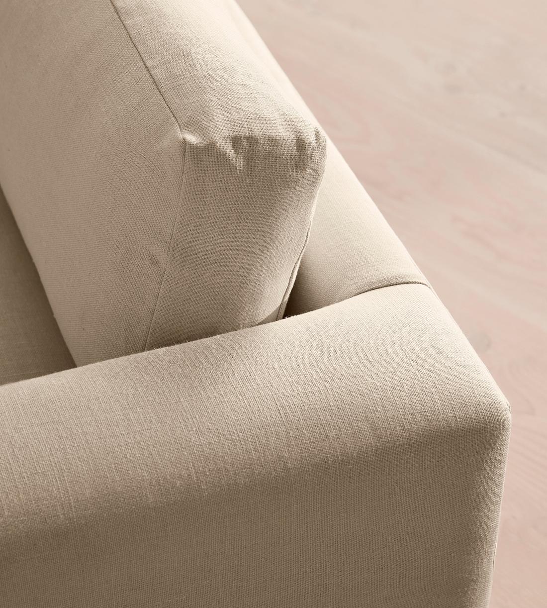 Mossley Corner Sofa - Linen - Bisque - US - Images - Image 5