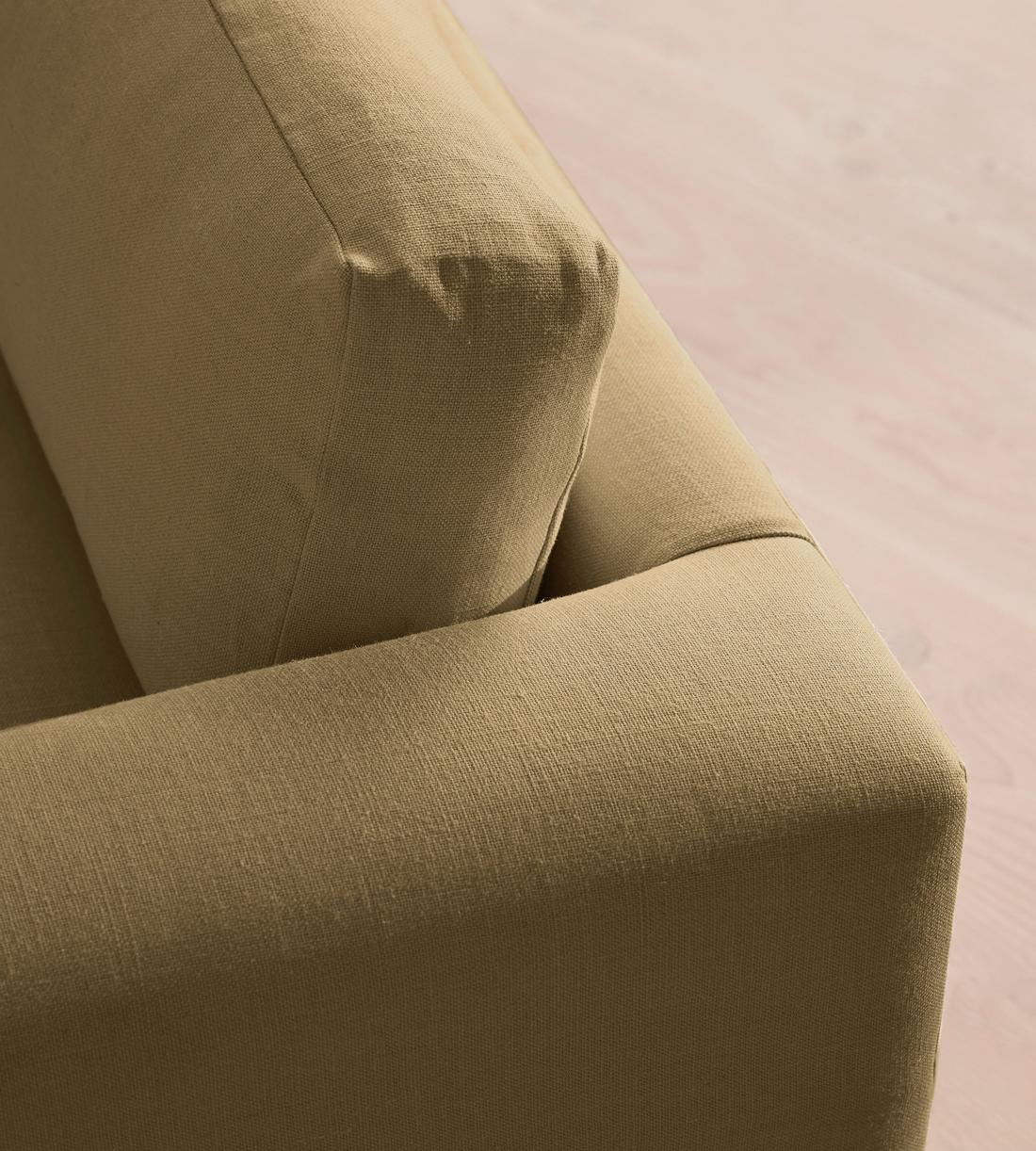 Mossley Corner Sofa - Linen - Wheat - US - Images - Image 5