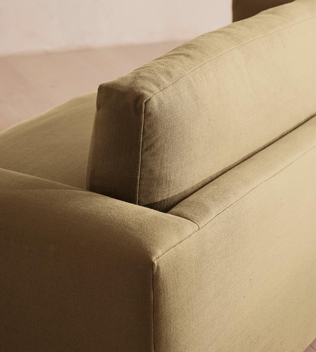 Mossley Three Seater Sofa - Linen - Wheat - US - Images - Image 6