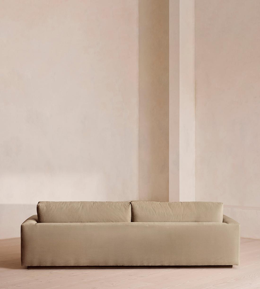 Mossley Four Seater Sofa - Velvet - Oyster - UK - Images - Image 4