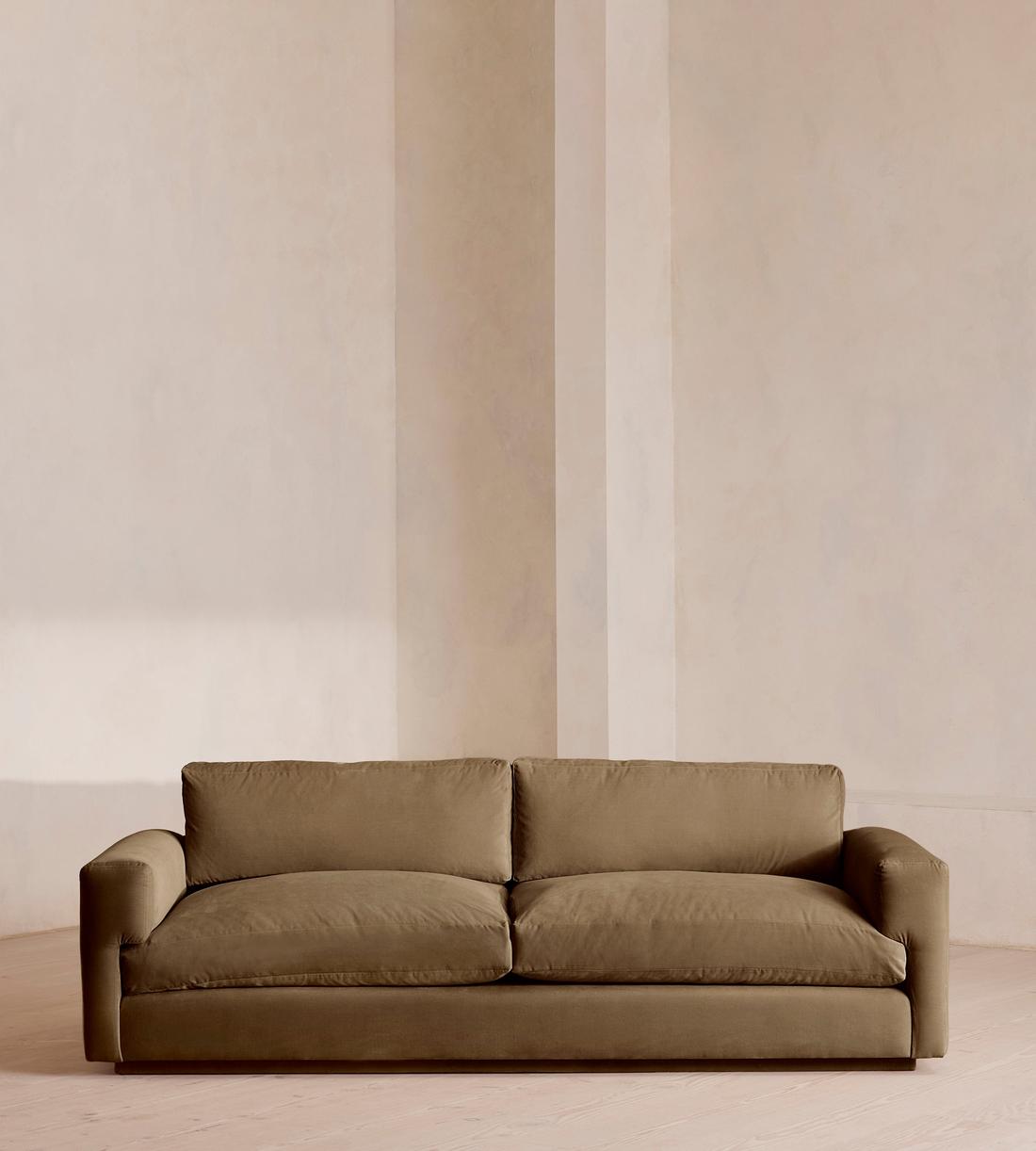 Mossley Three Seater Sofa - Velvet - Truffle - US - Listing - Image 2