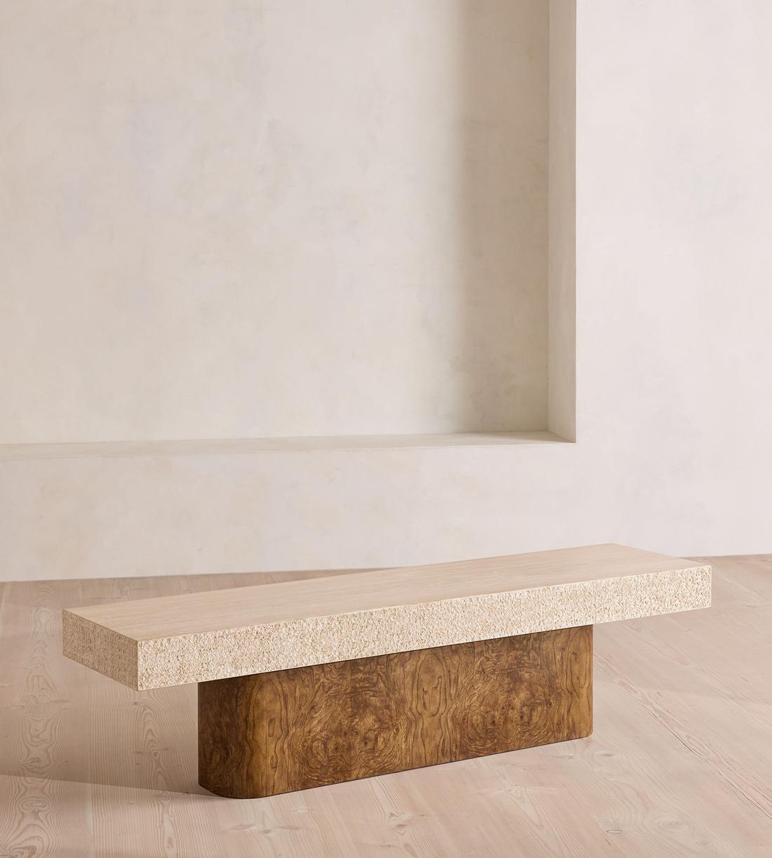 Ramsey Bench - Travertine - Listing - Image 1