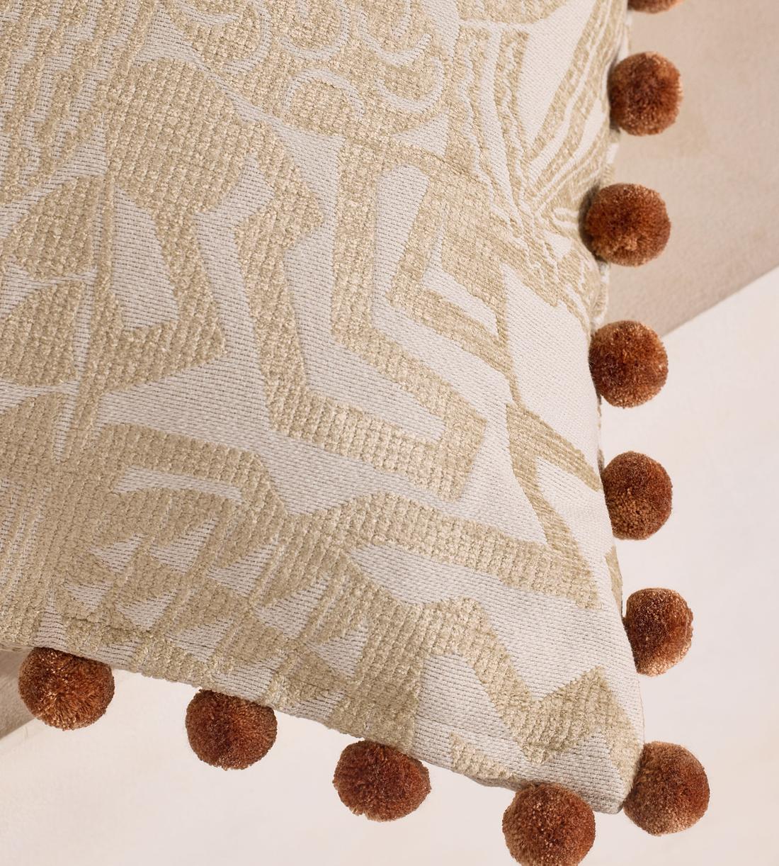 Daxton Square Cushion - Neutral - Images - Image 4