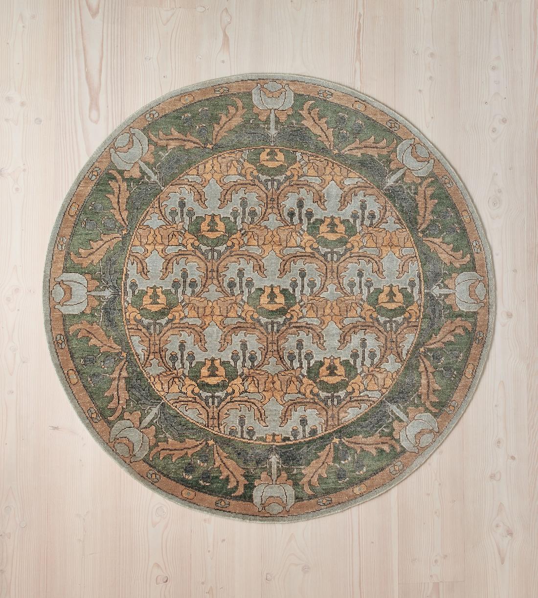 Catherine Rug Navy - Round - 200 x 200cm - Listing - Image 1
