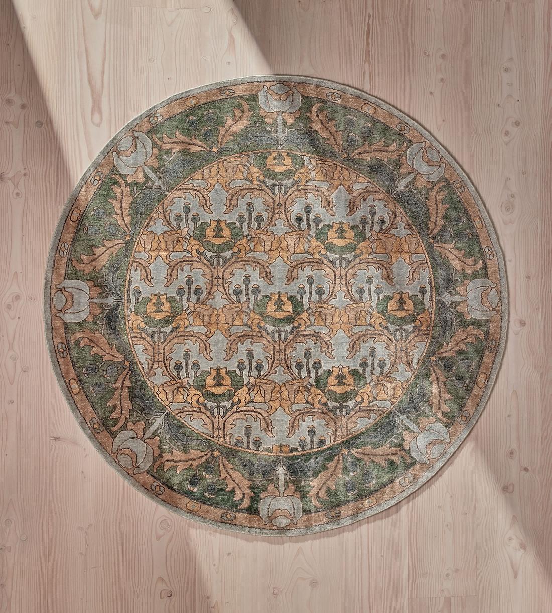 Catherine Rug Navy - Round - 200 x 200cm - Listing - Image 2