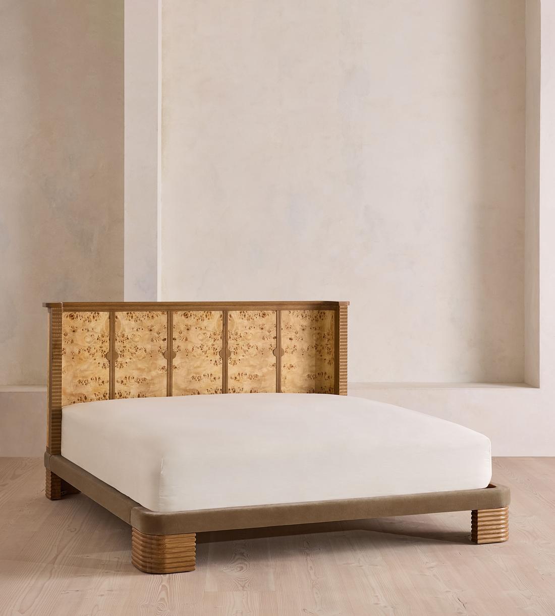 Belmont Bed - King - Velvet - Truffle - UK - Listing - Image 2