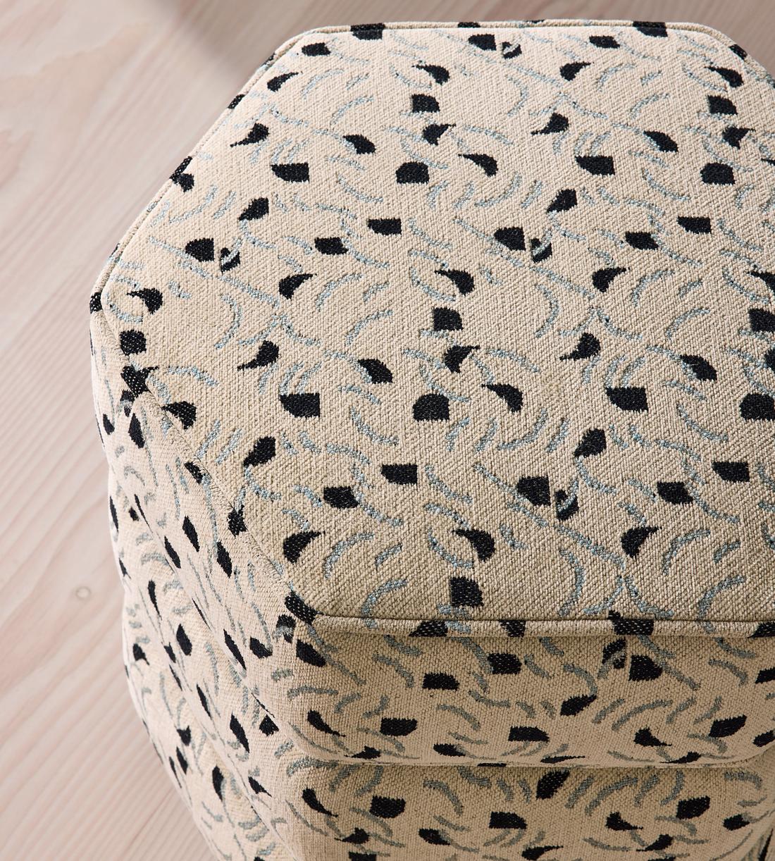 Lyla Footstool - Olia Jacquard - UK - Images - Image 3
