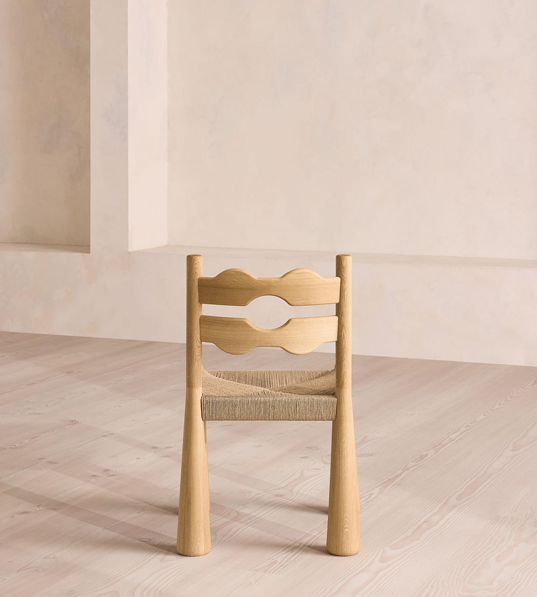 Pair of Manuel Dining Chairs - Light Oak - US - Images - Image 4