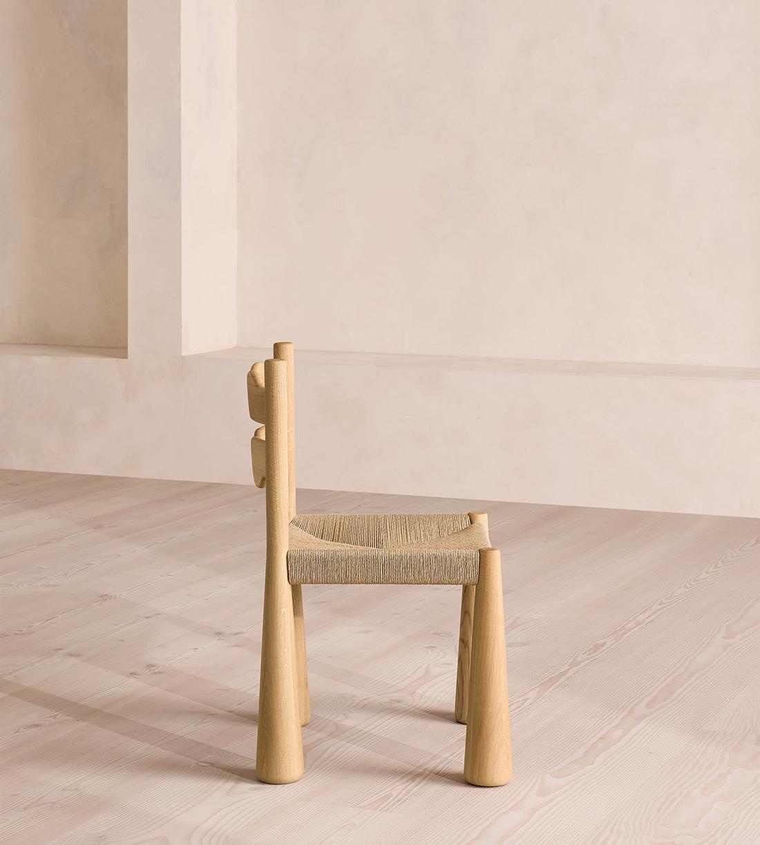 Pair of Manuel Dining Chairs - Light Oak - UK - Images - Image 3