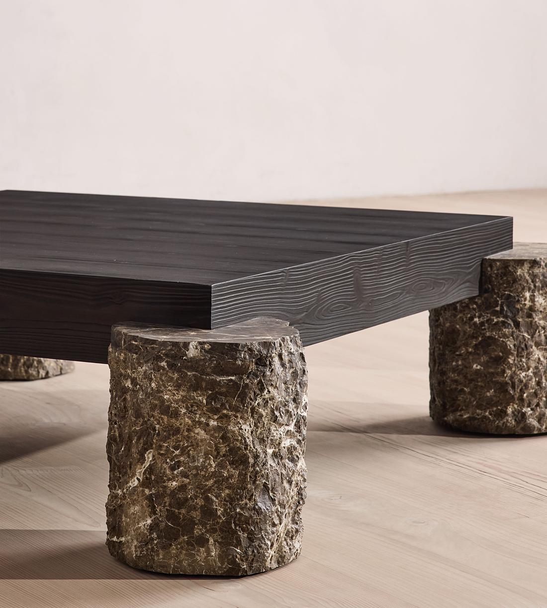 Torren Coffee Table - Dark Emperador - Images - Image 7