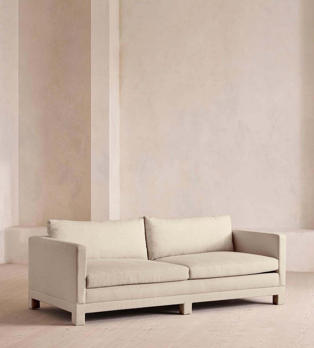 Ashford Three Seater Sofa - Linen - Bisque - Listing - Image 2