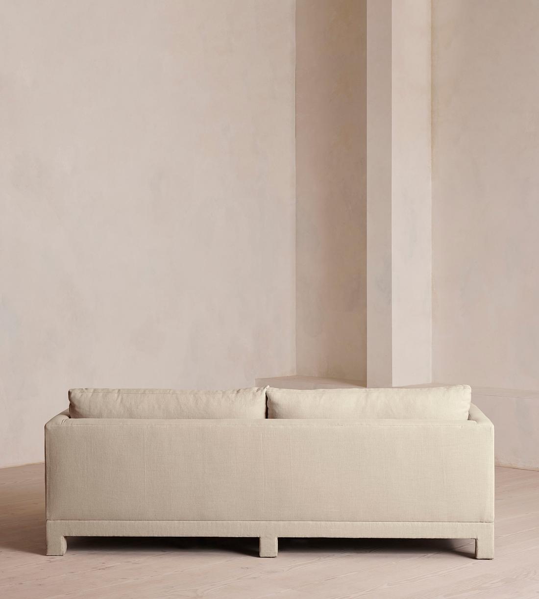 Ashford Three Seater Sofa - Linen - Bisque - Images - Image 4