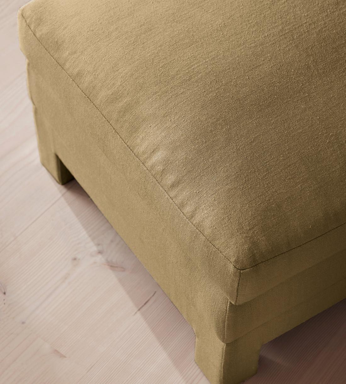 Ashford Ottoman - Linen - Wheat - Images - Image 3