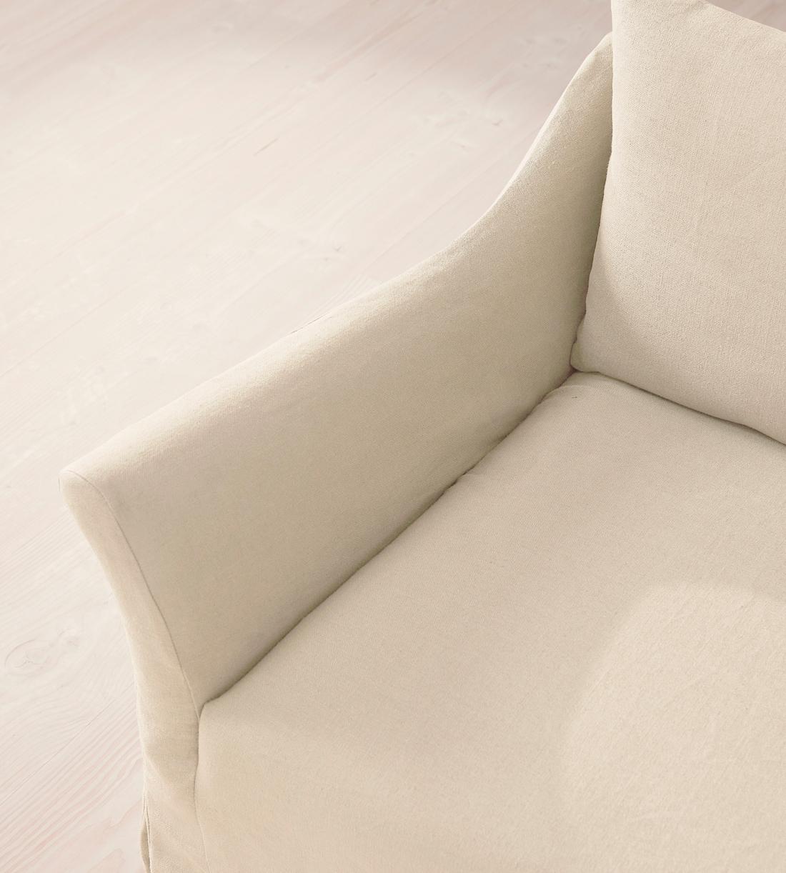 Roma Loveseat - Linen - Bisque - US - Images - Image 5