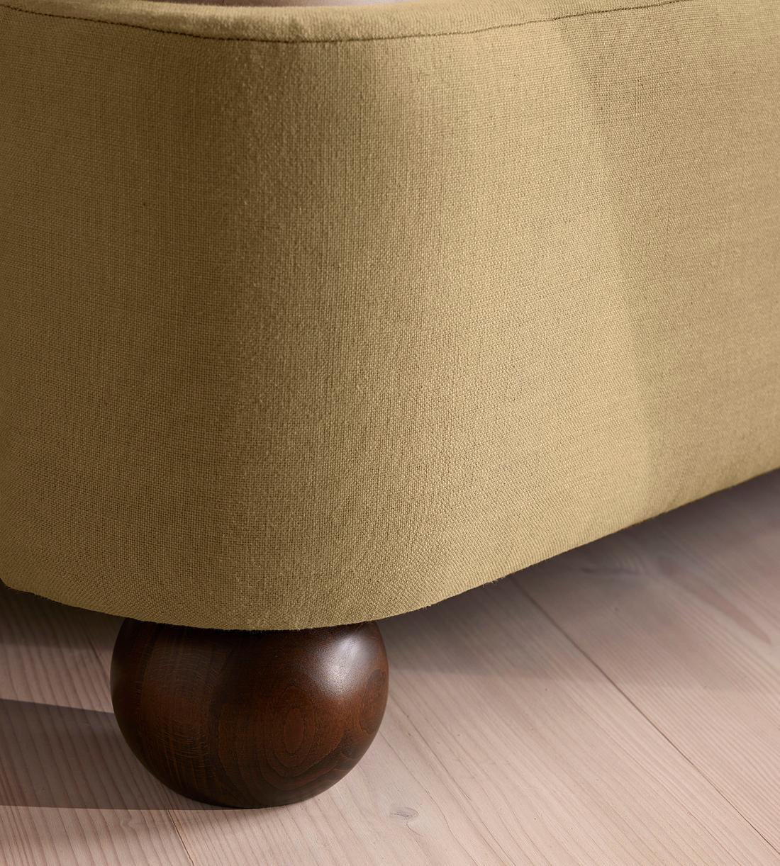 Tristan Bed - King - Linen - Wheat - Images - Image 5