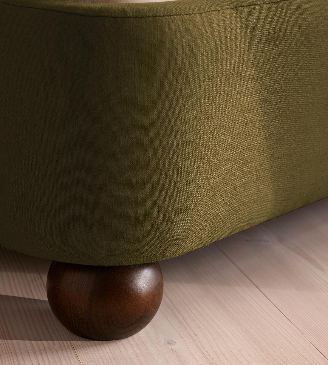 Tristan Bed - Queen - Linen - Olive - US - Images - Image 5