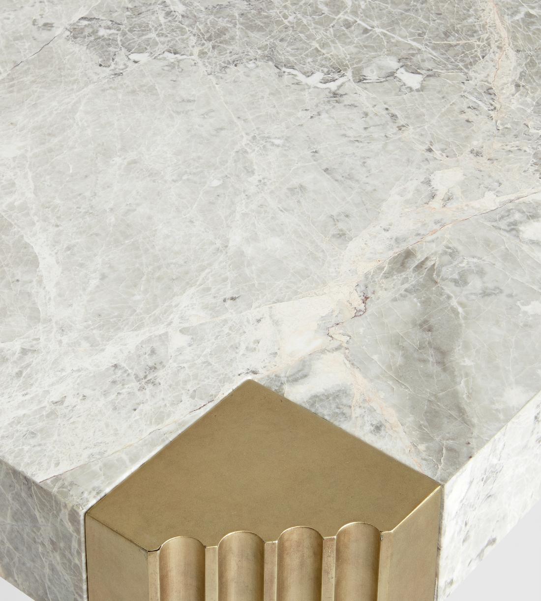 Athena Coffee Table - Grey Norway Marble - Images - Image 6