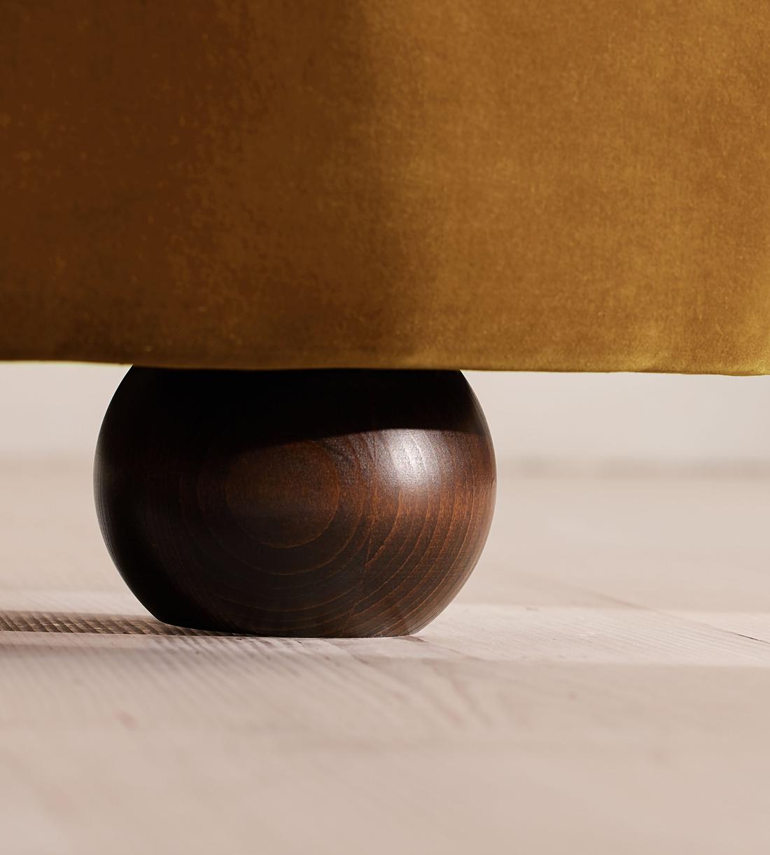 Tristan Bed - King - Velvet - Mustard - Images - Image 5