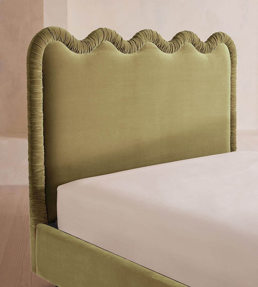 Tristan Bed - King - Velvet Lichen - Images - Image 4