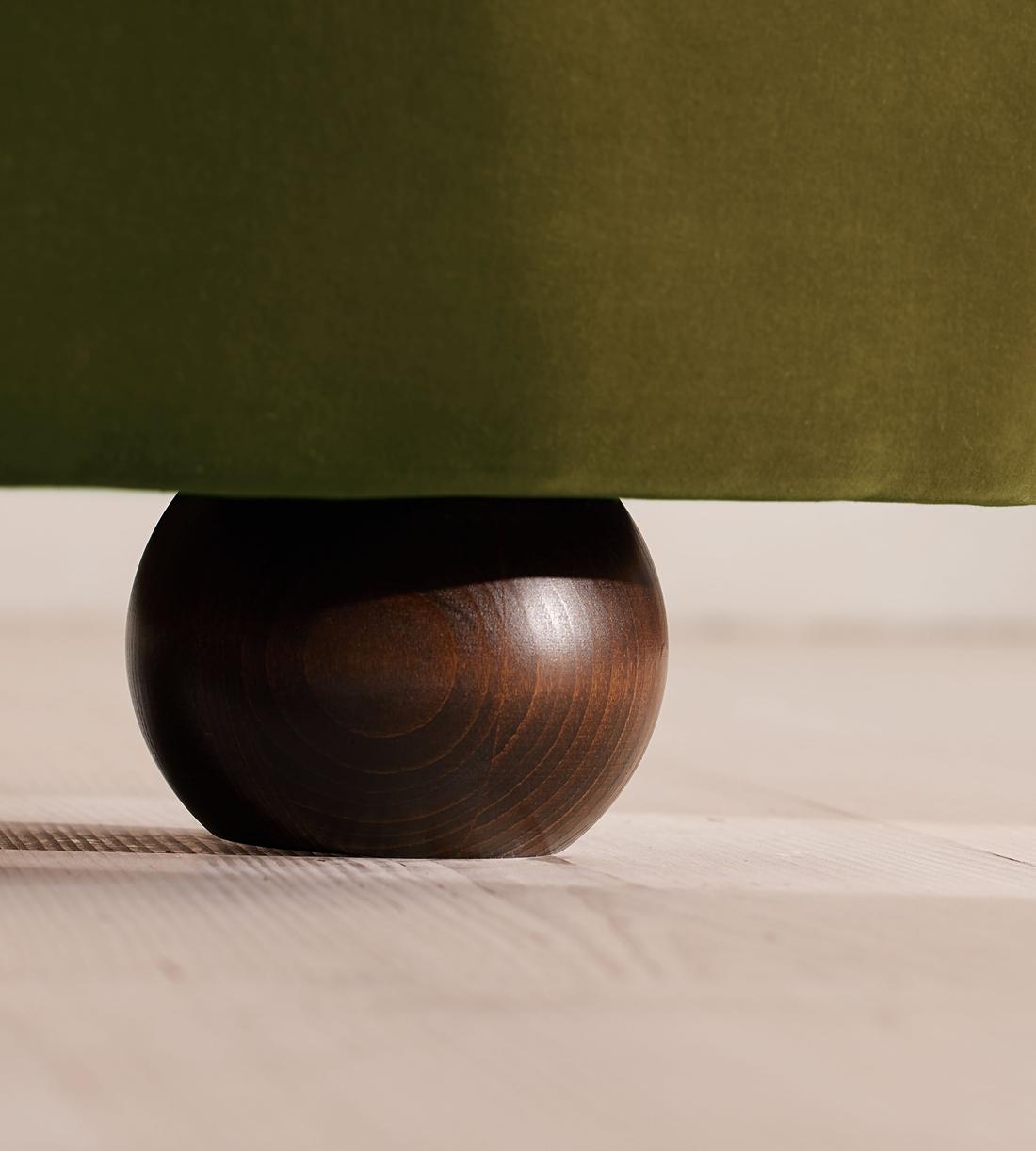 Tristan Bed - King - Velvet - Olive - Images - Image 5