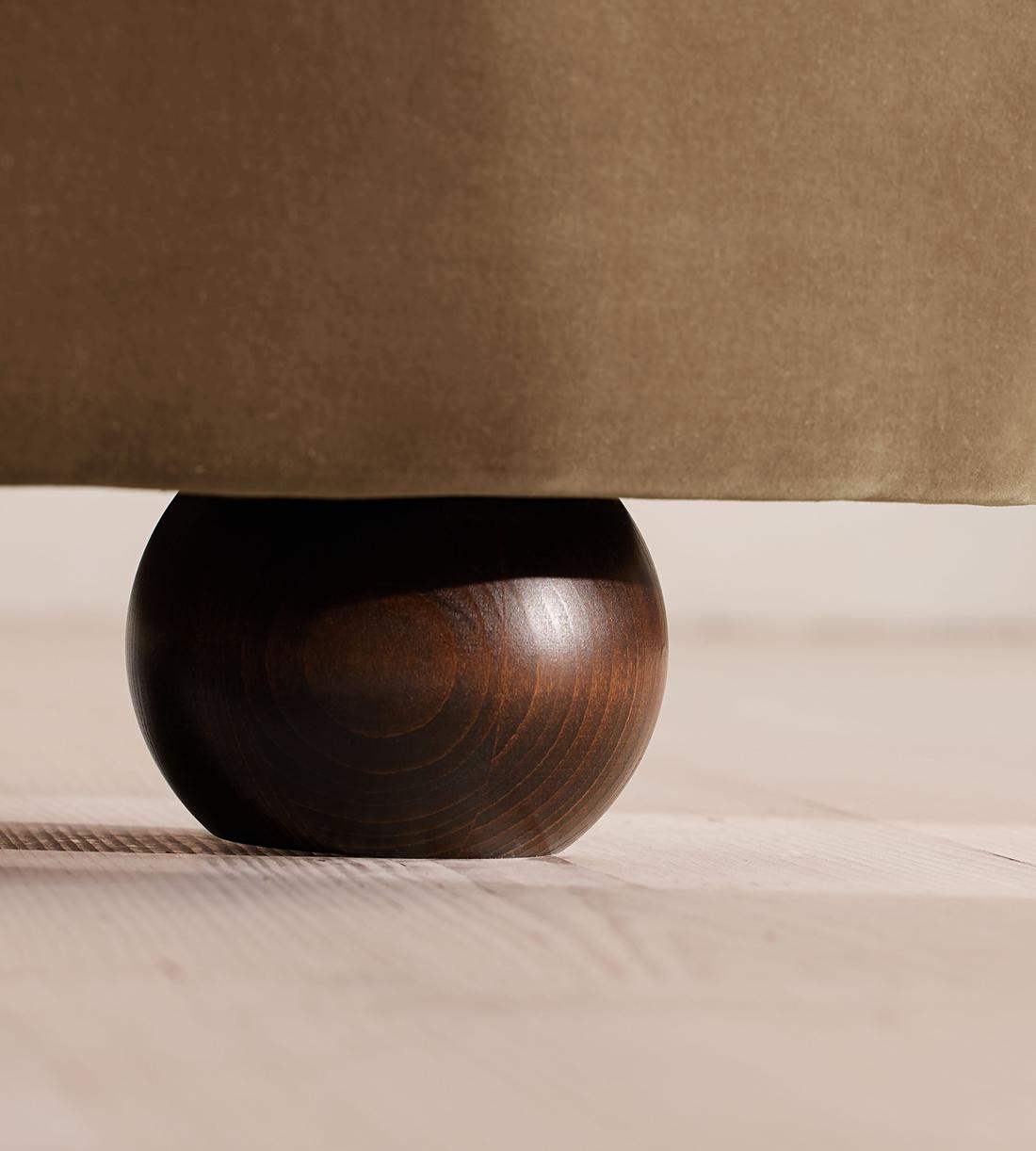 Tristan Bed - King - Velvet,Truffle - US - Images - Image 5