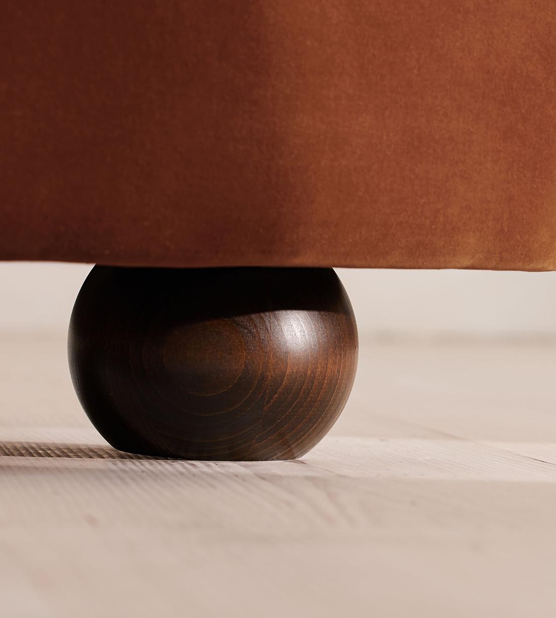 Tristan Bed - King - Velvet - Cinnamon - US - Images - Image 5